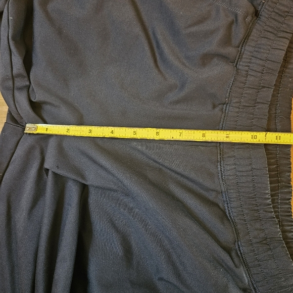 Aerie Pull On Side Snap Culotte Wide Leg Cropped Pants Pockets Navy Size Medium - Picture 8 of 14